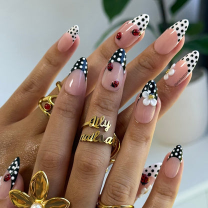 Bloom & Beetle Floral Handmade Press On Nails