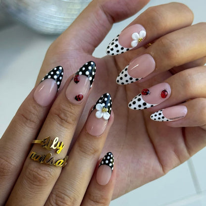 Bloom & Beetle Floral Handmade Press On Nails
