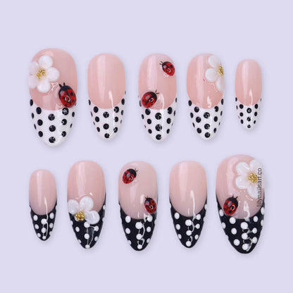 Bloom & Beetle Floral Handmade Press On Nails