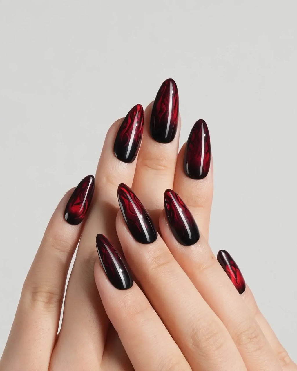 Burn Reusable Press On Nails