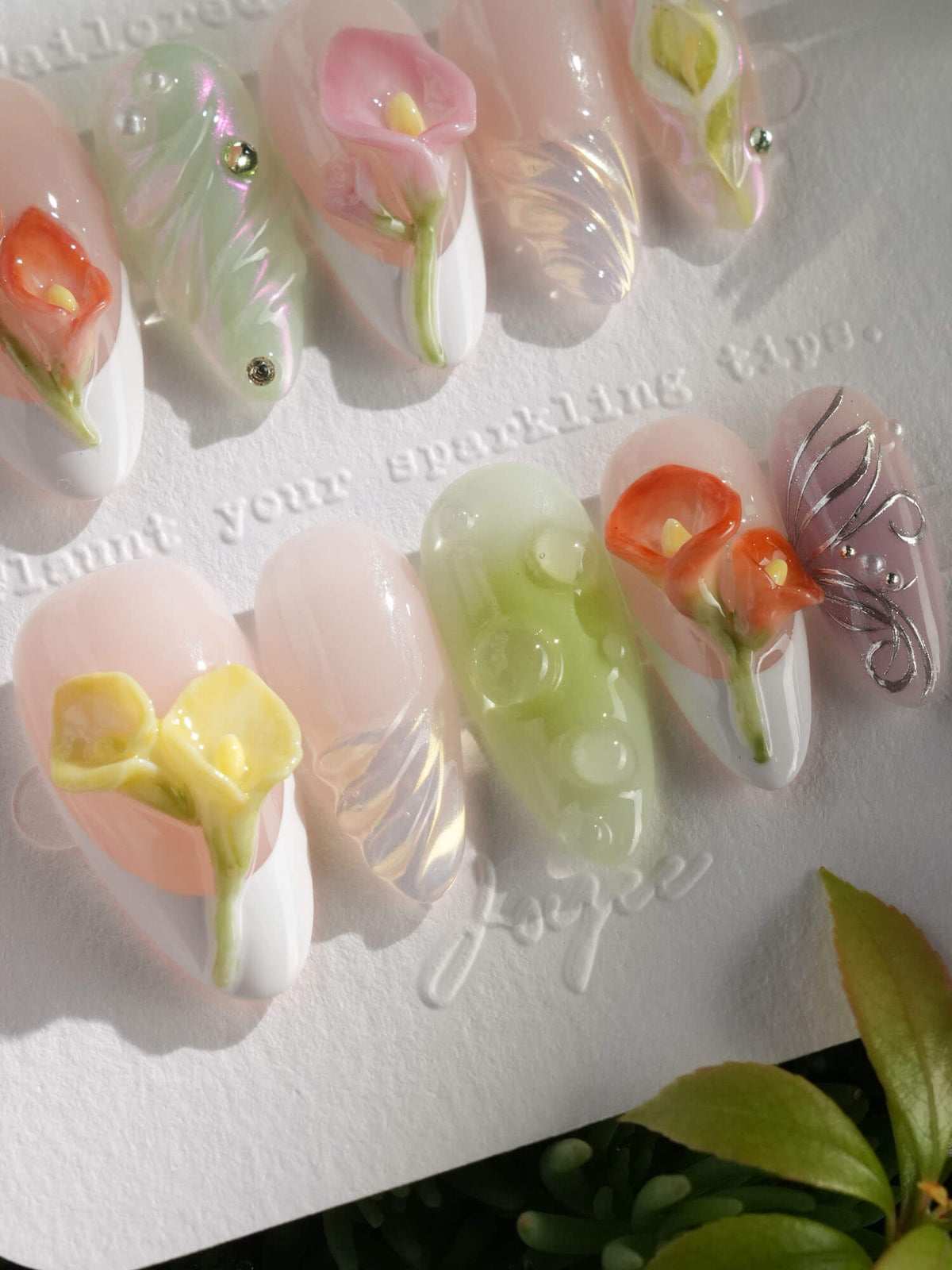 CallaLily Dewy Vibe Reusable Press On Nails