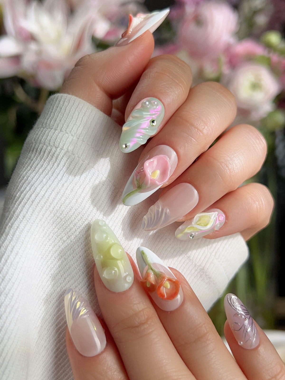 CallaLily Dewy Vibe Reusable Press On Nails