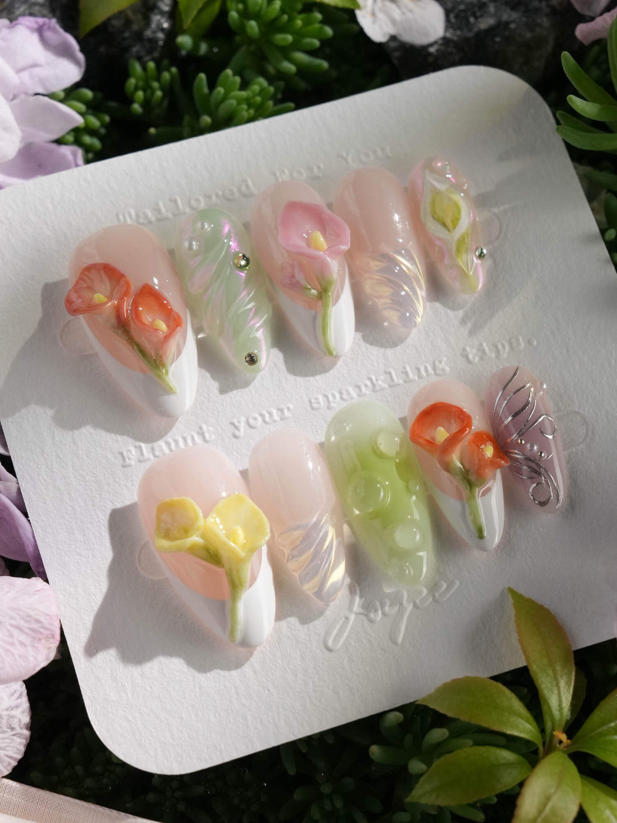 CallaLily Dewy Vibe Reusable Press On Nails