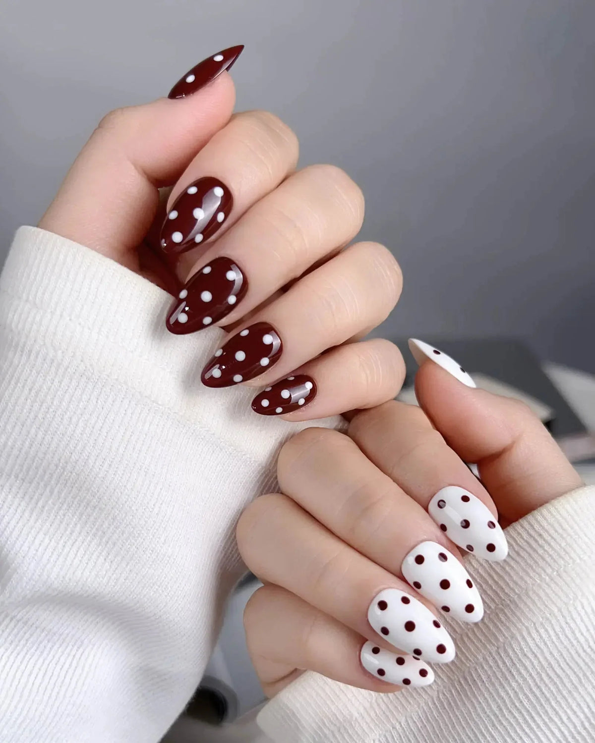 Choco Pop Reusable Press On Nails
