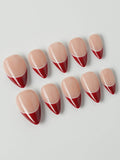 Classic Return Rose Reusable Press On Nails
