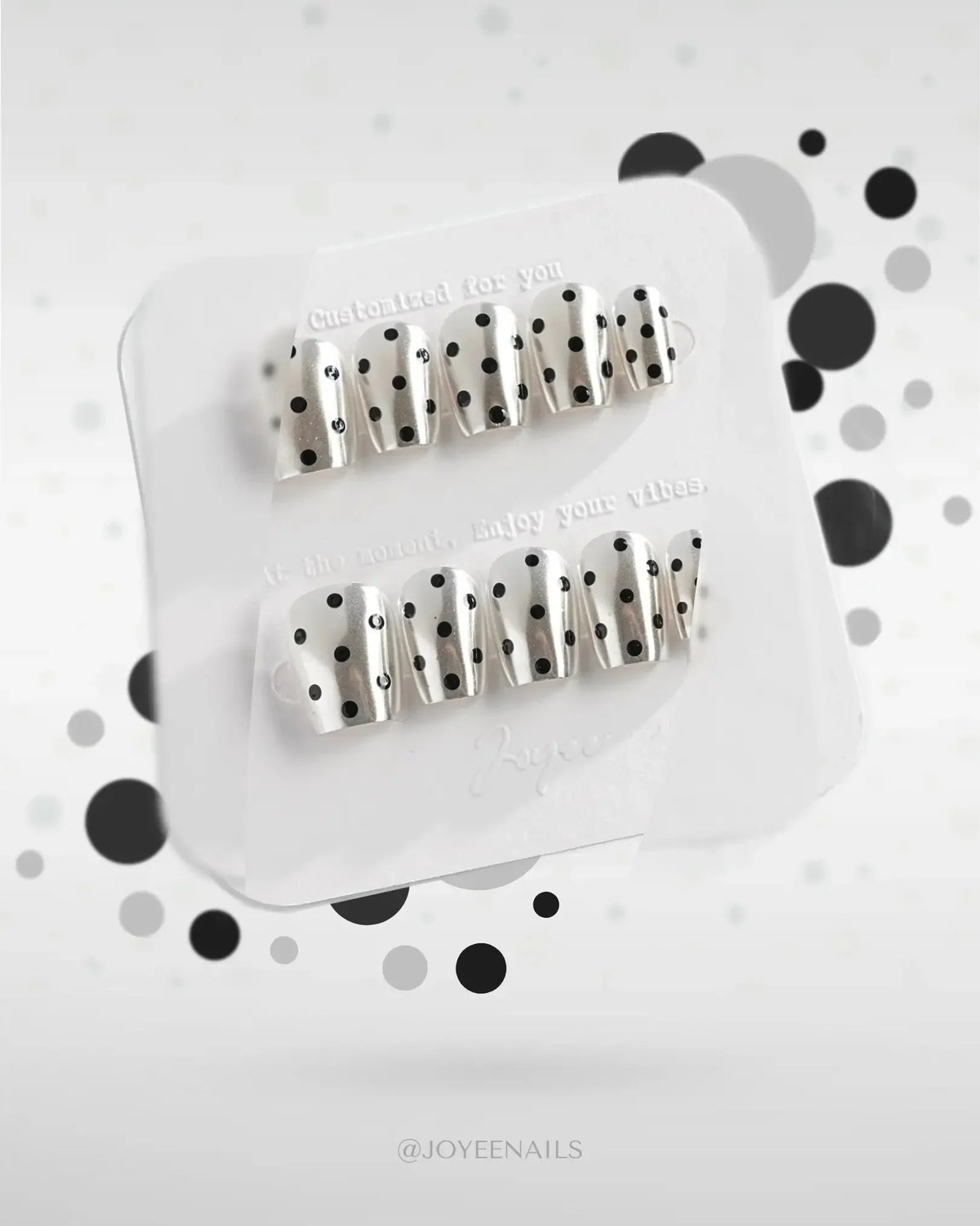 Cosmo Dots Reusable Press On Nails