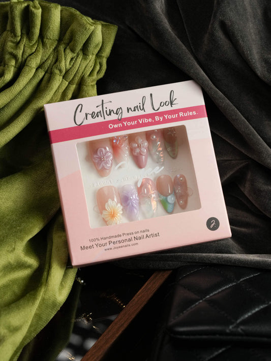 Wonderland Whims Reusable Press On Nails