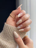 Spiral Twist Reusable Press On Nails