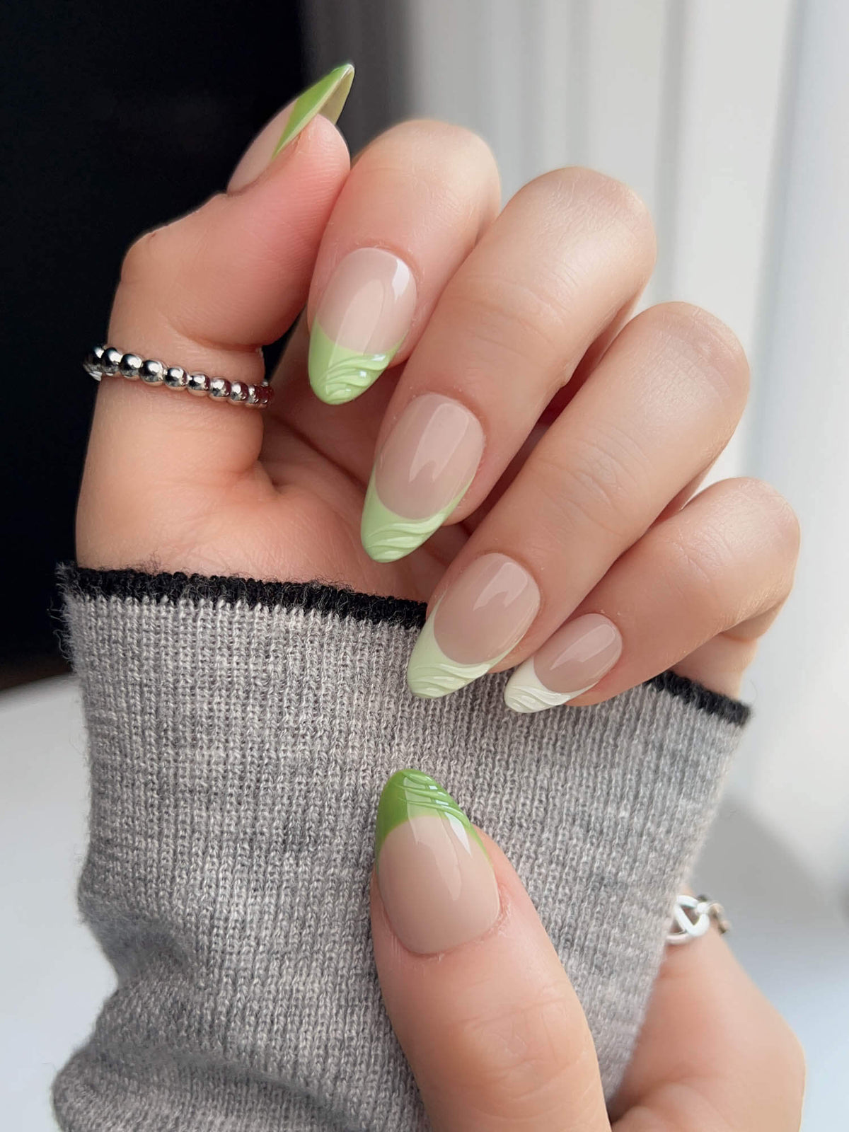 Forest Layers Reusable Press On Nails