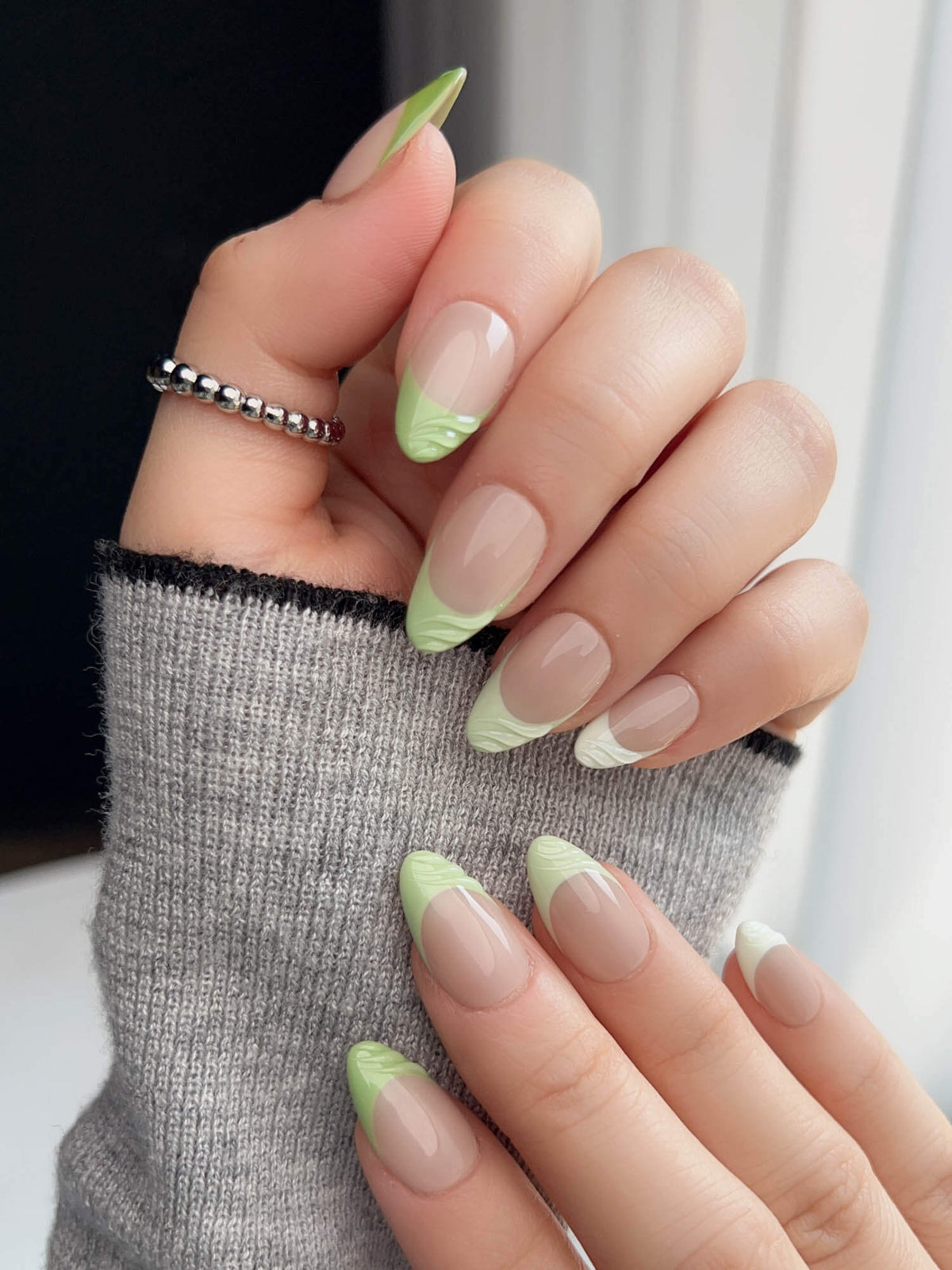 Forest Layers Reusable Press On Nails