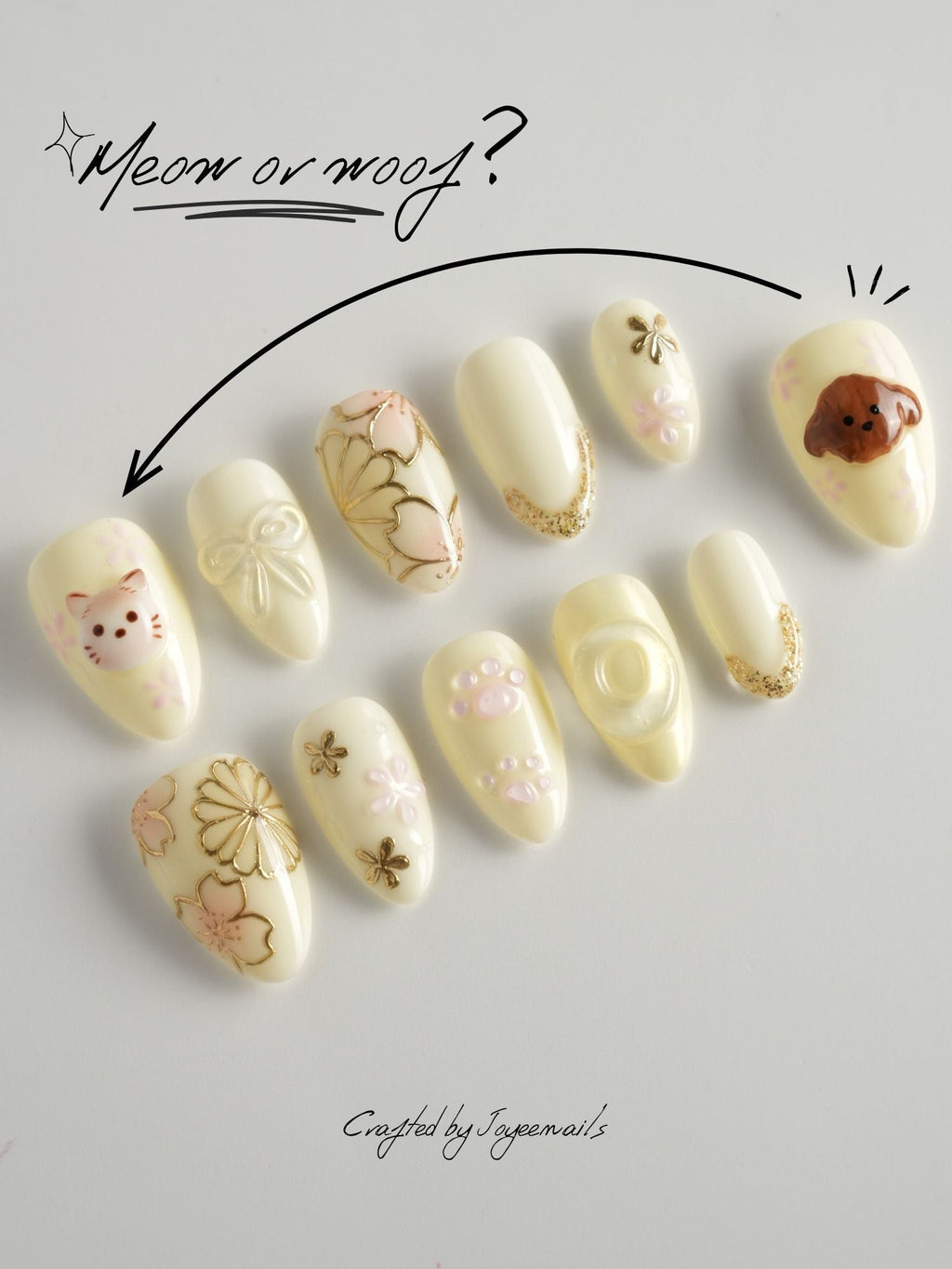 Double Love Reusable Press On Nails