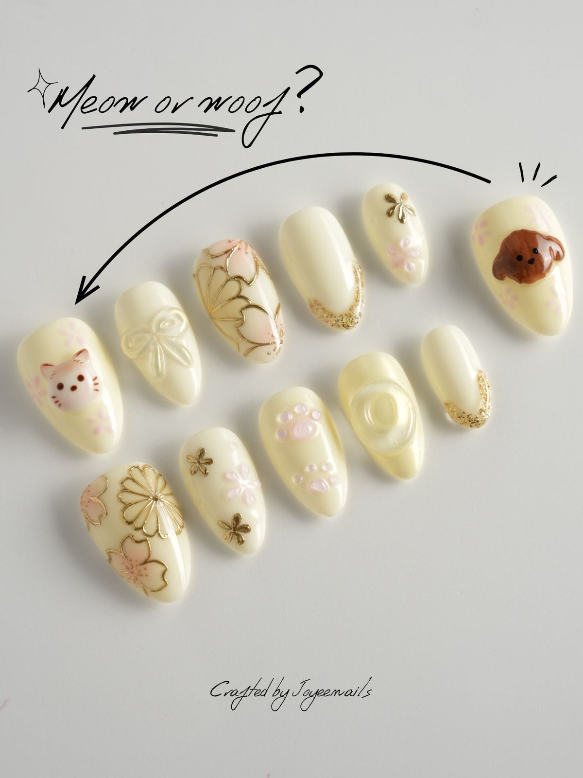 Double Love Reusable Press On Nails
