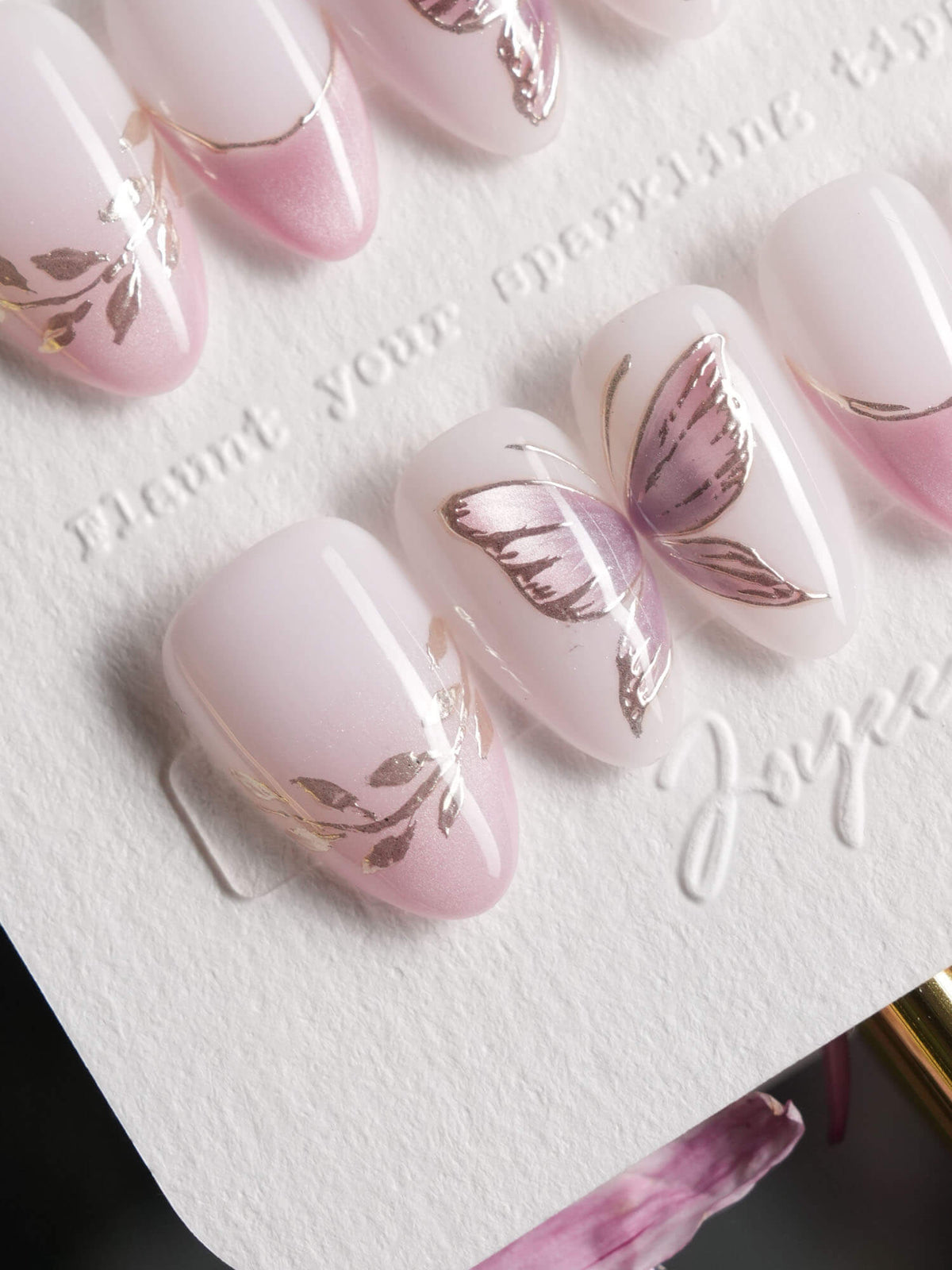 Fairy Wings Reusable Press On Nails
