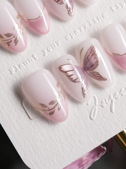 Fairy Wings Reusable Press On Nails