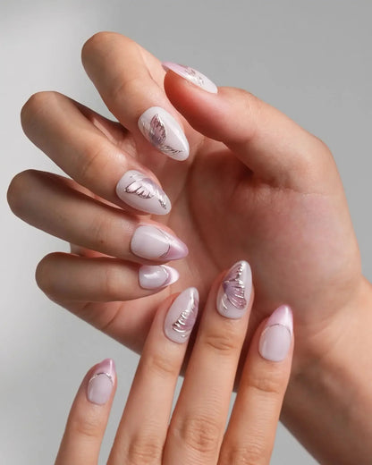 Fairy Wings Reusable Press On Nails