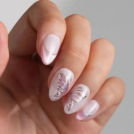 Fairy Wings Reusable Press On Nails