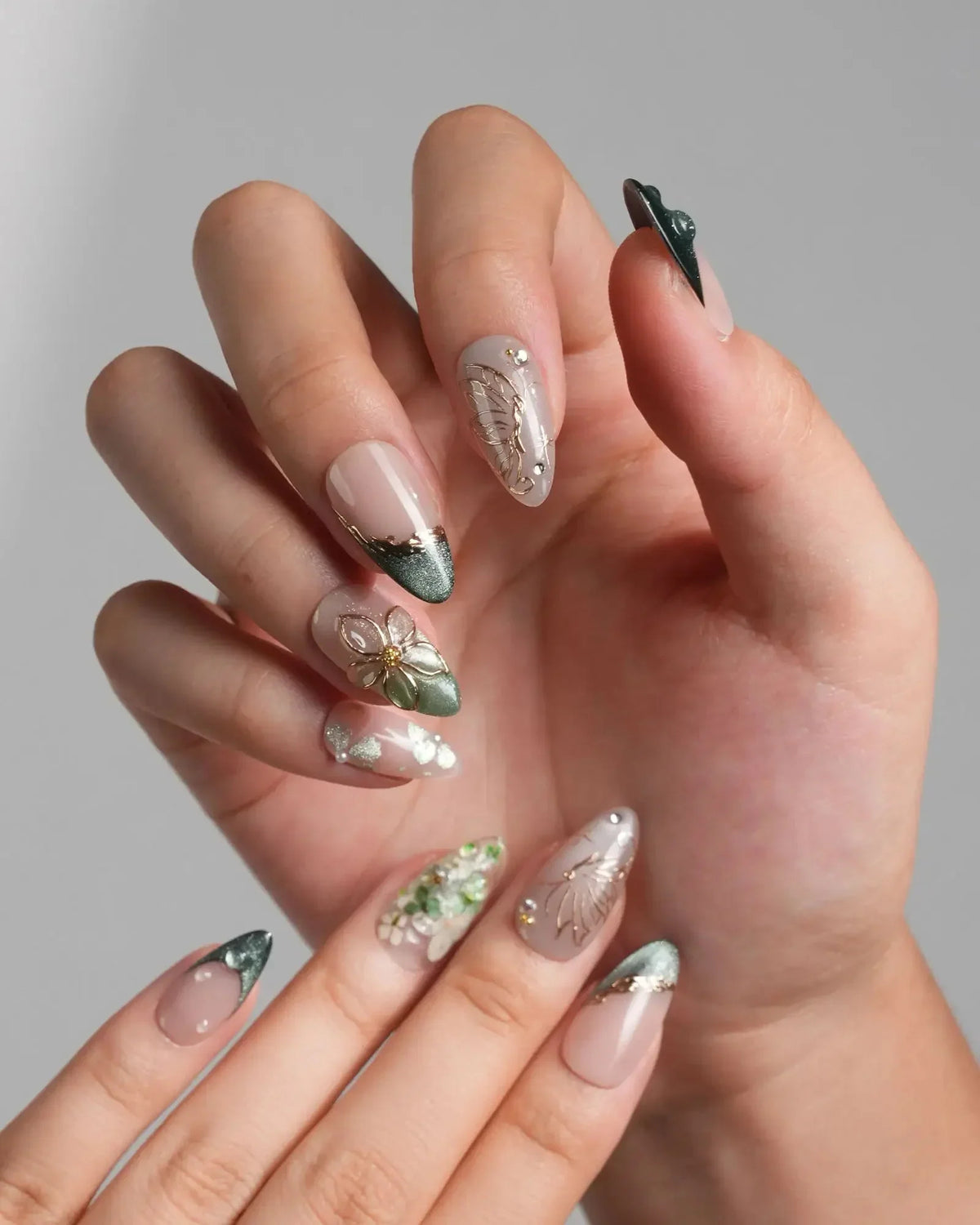 Fairyland Jetlag Garden Reusable Press On Nails