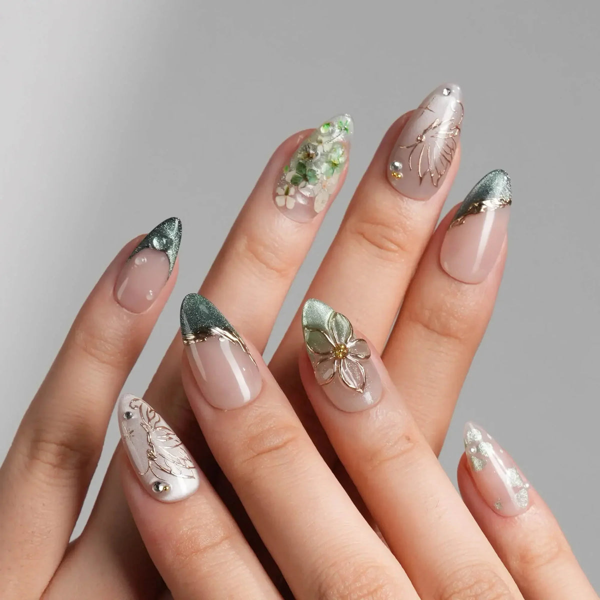 Fairyland Jetlag Garden Reusable Press On Nails