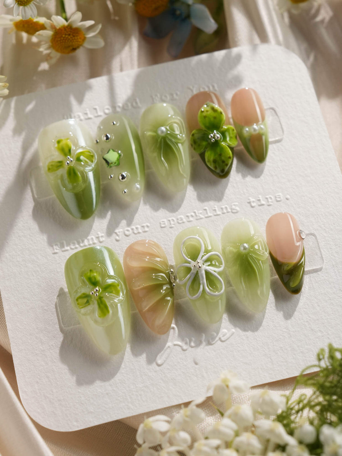 FourLeaf Rebel Clover Reusable Press On Nails