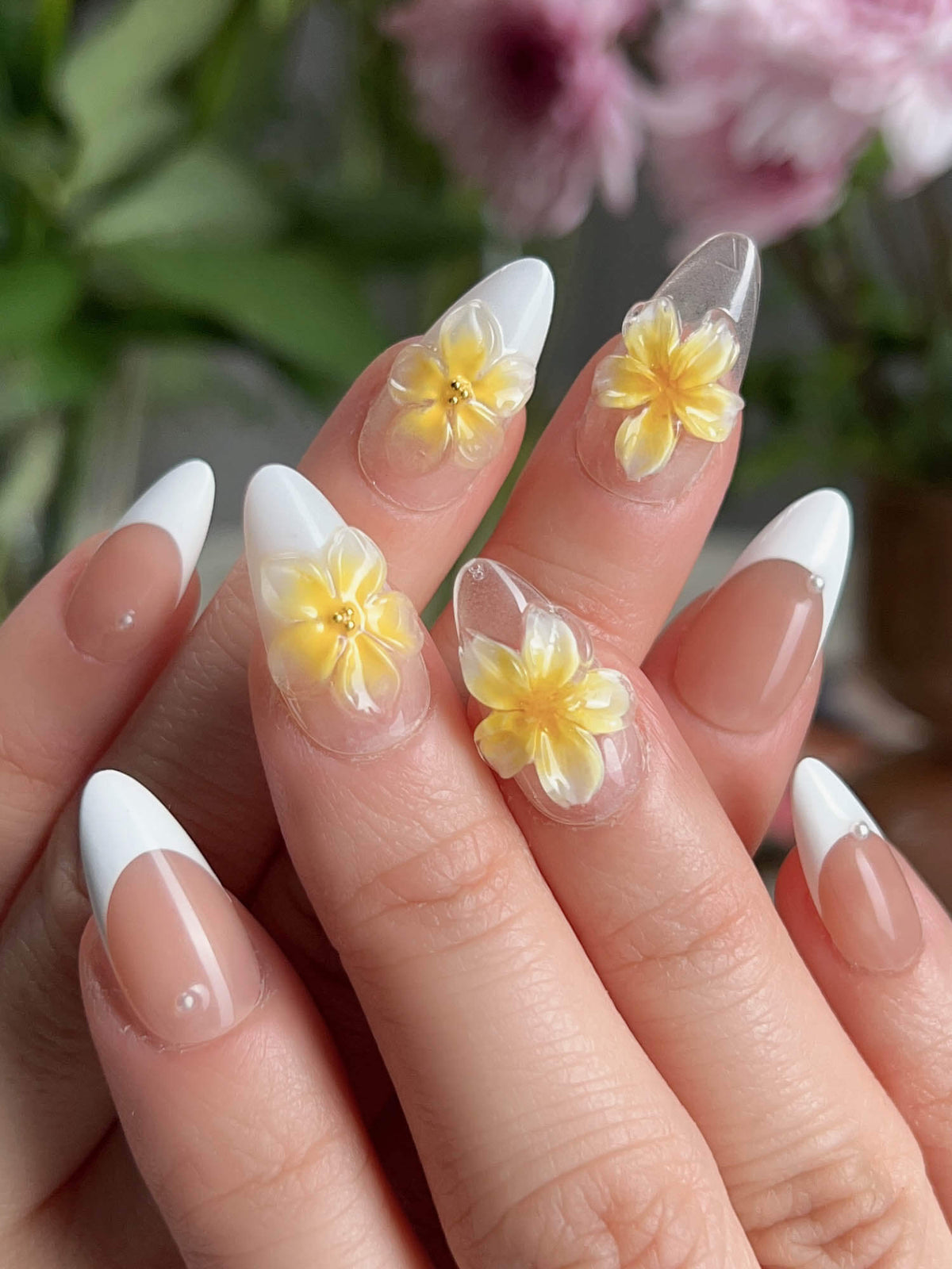 Fresh Spring Reusable Press On Nails