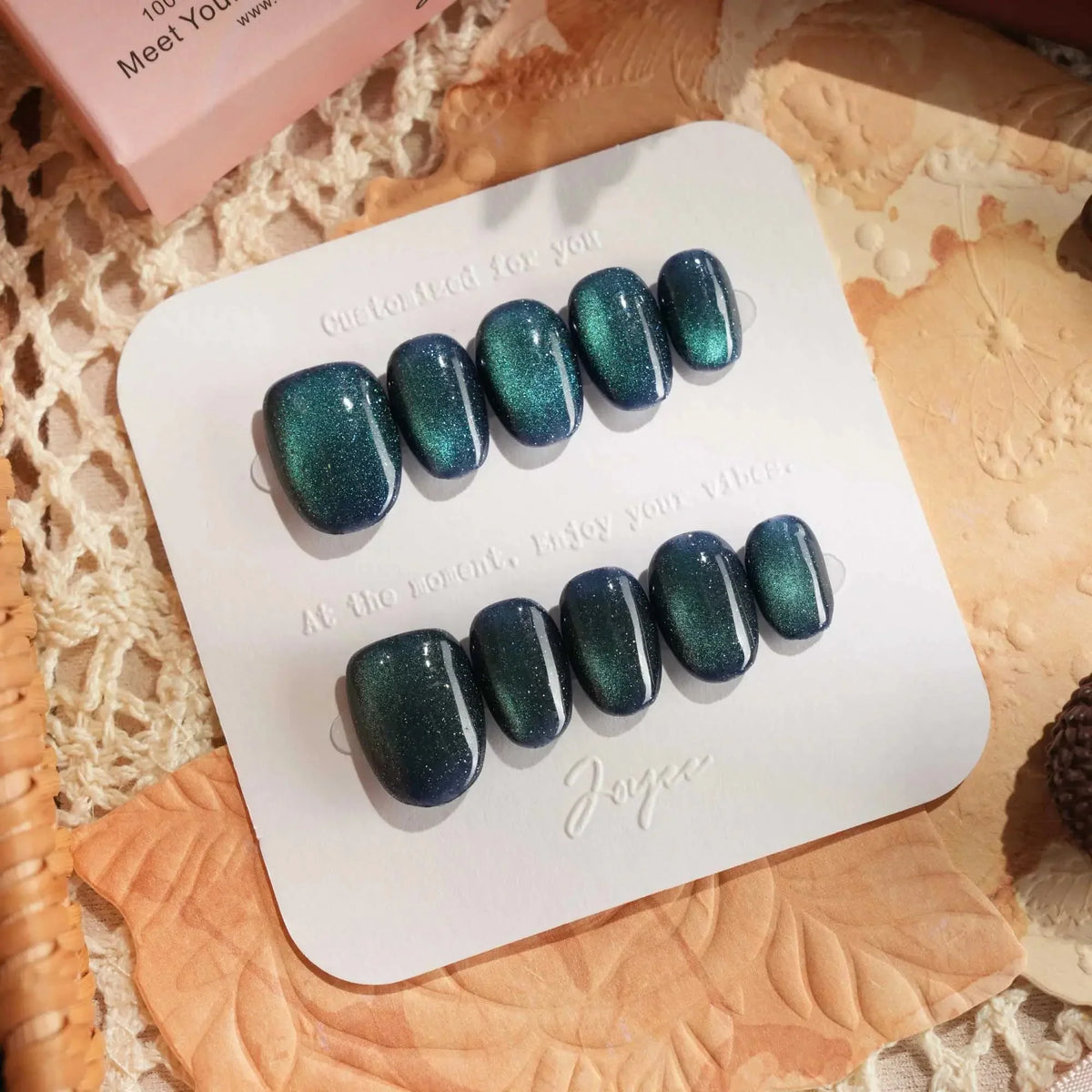Glint Aurora Reusable Press On Nails