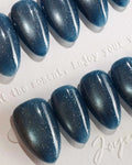 Glint Midnight Reusable Press On Nails