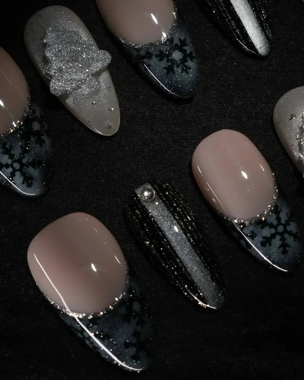 Glitter Gala Reusable Press On Nails