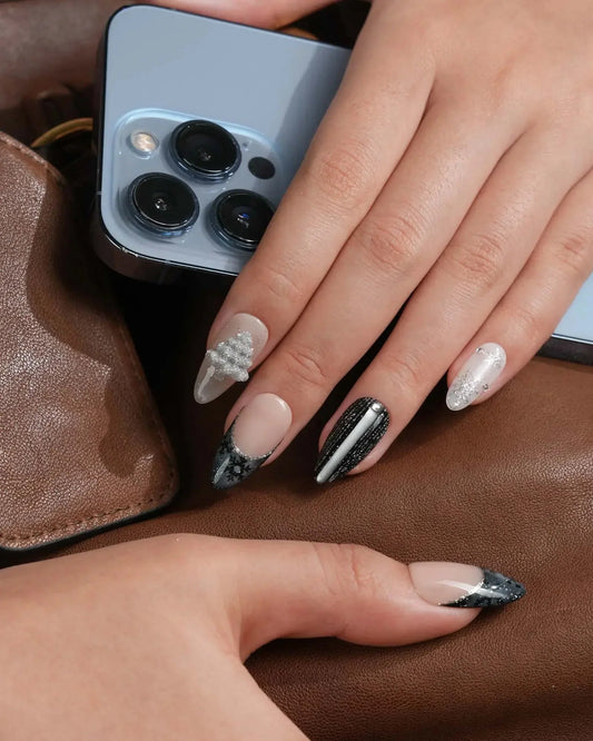Glitter Gala Reusable Press On Nails