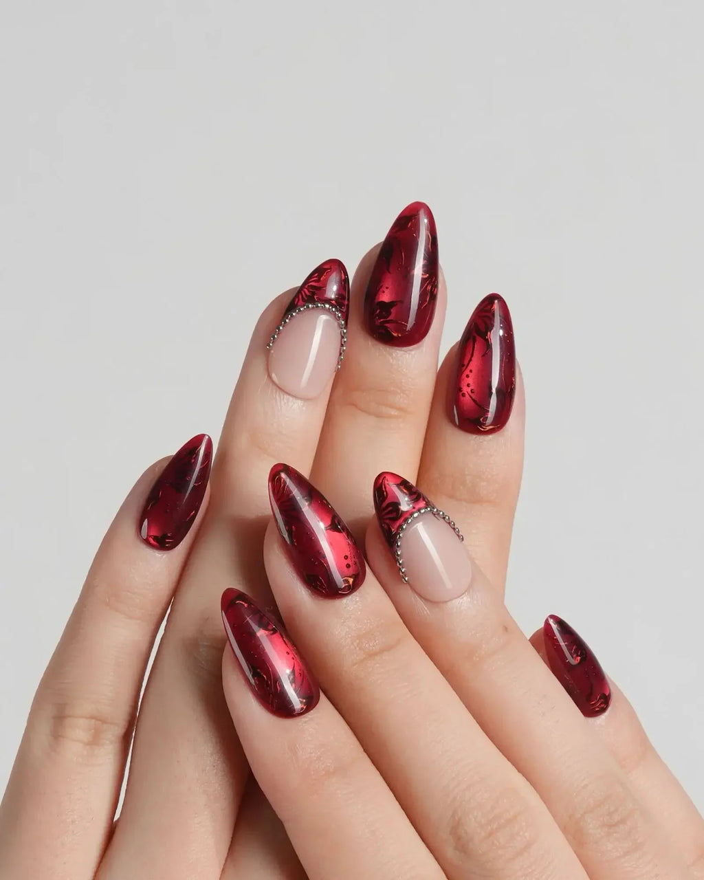 Brocade Reusable Press On Nails