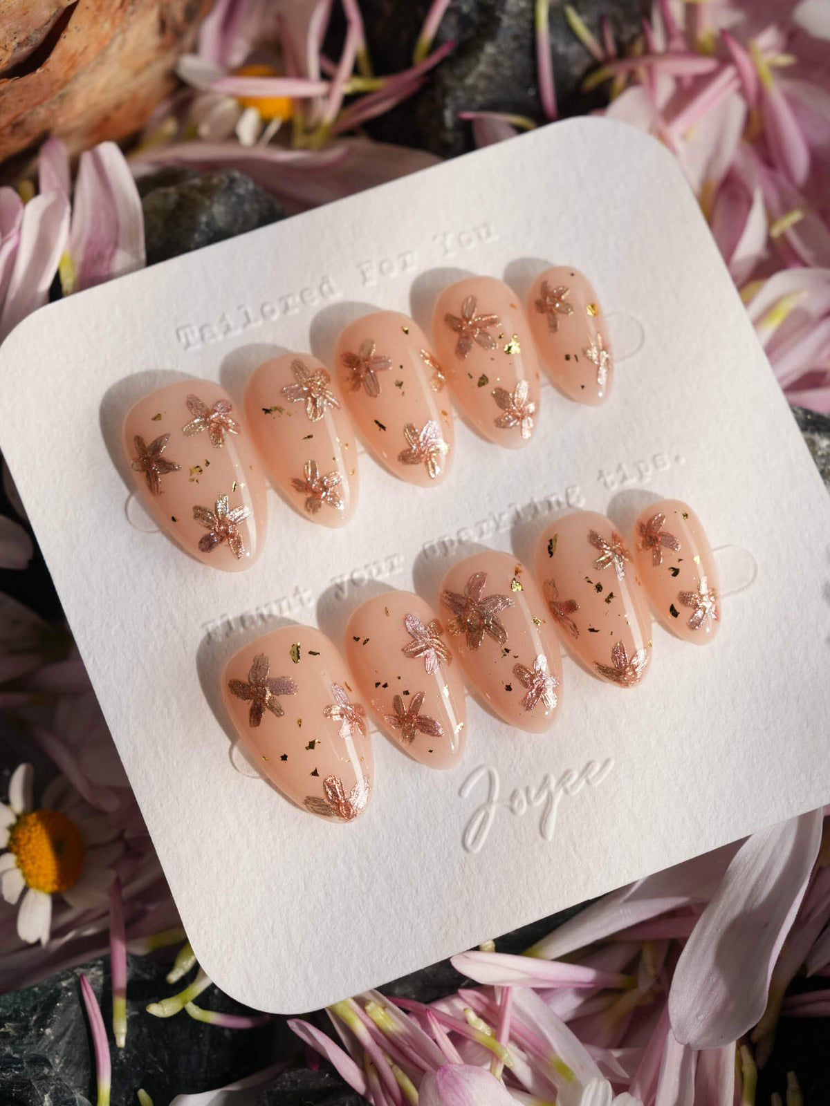 Glow Petals Reusable Press On Nails