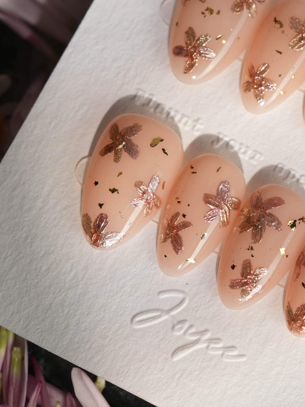 Glow Petals Reusable Press On Nails