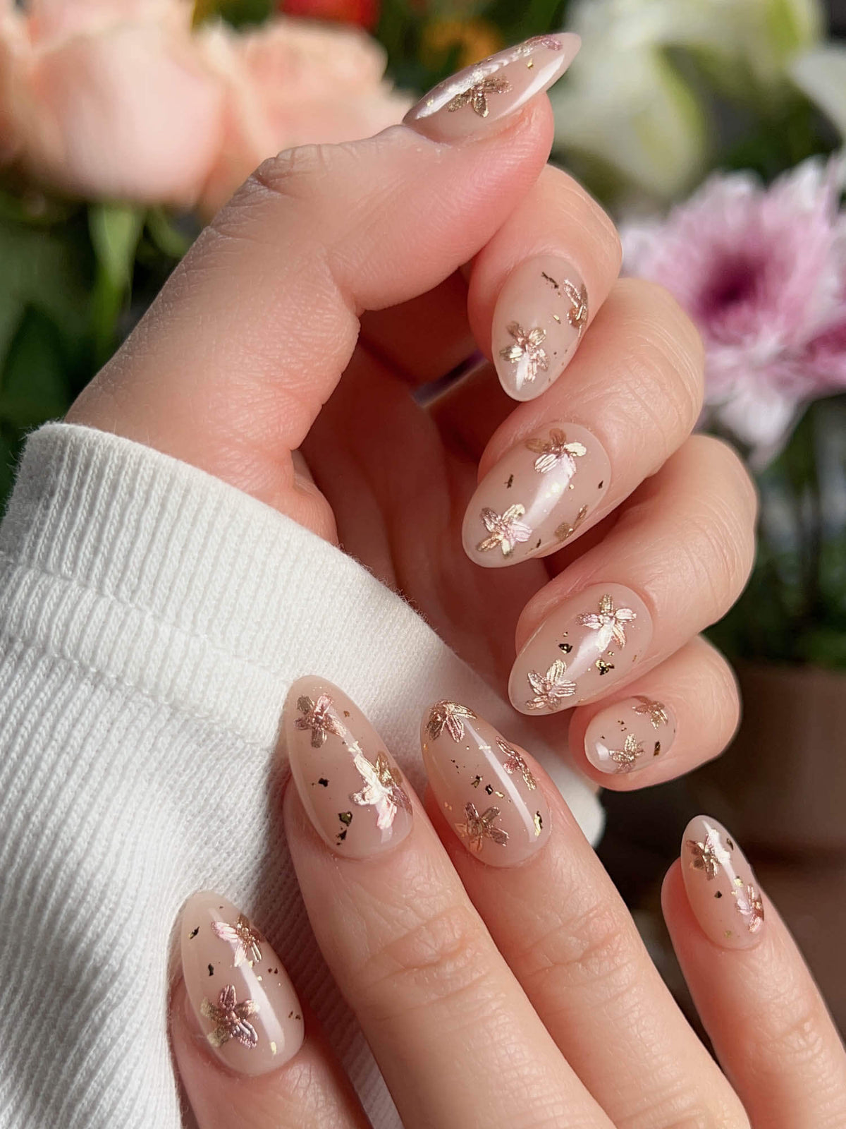 Glow Petals Reusable Press On Nails