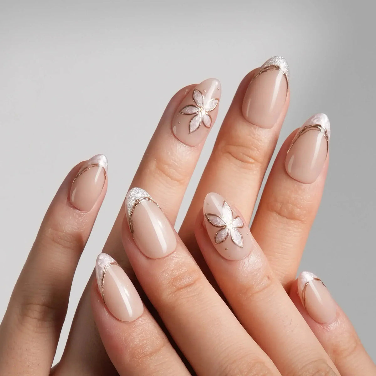 Haze Bloom Reusable Press On Nails