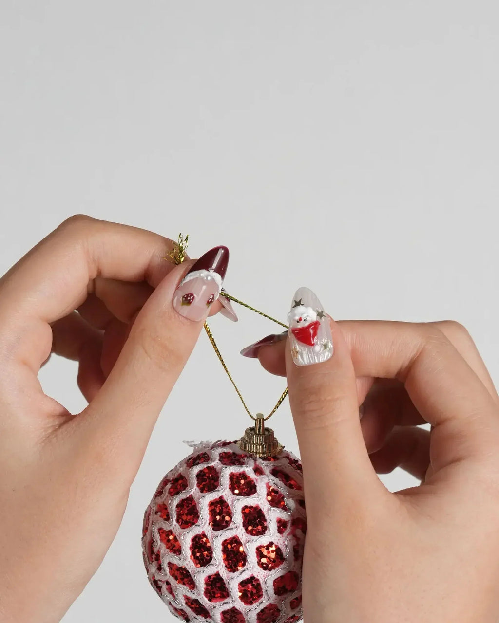 Holiday Party Reusable Press On Nails