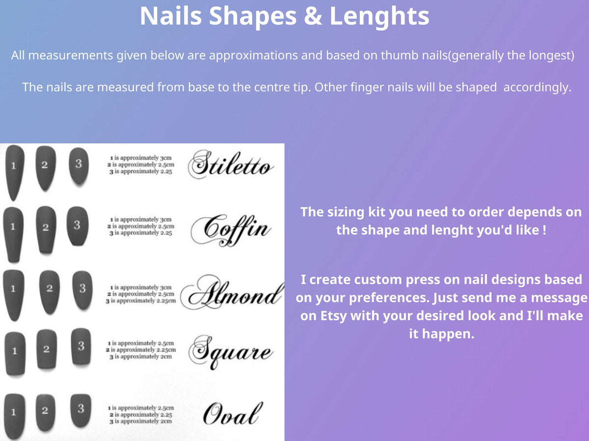 3D Abstract Garden Press On Nails | Surreal Naturecore Nails | Handmade Butterfly & Bloom Set | Artcore Forest Nails | JB883HC