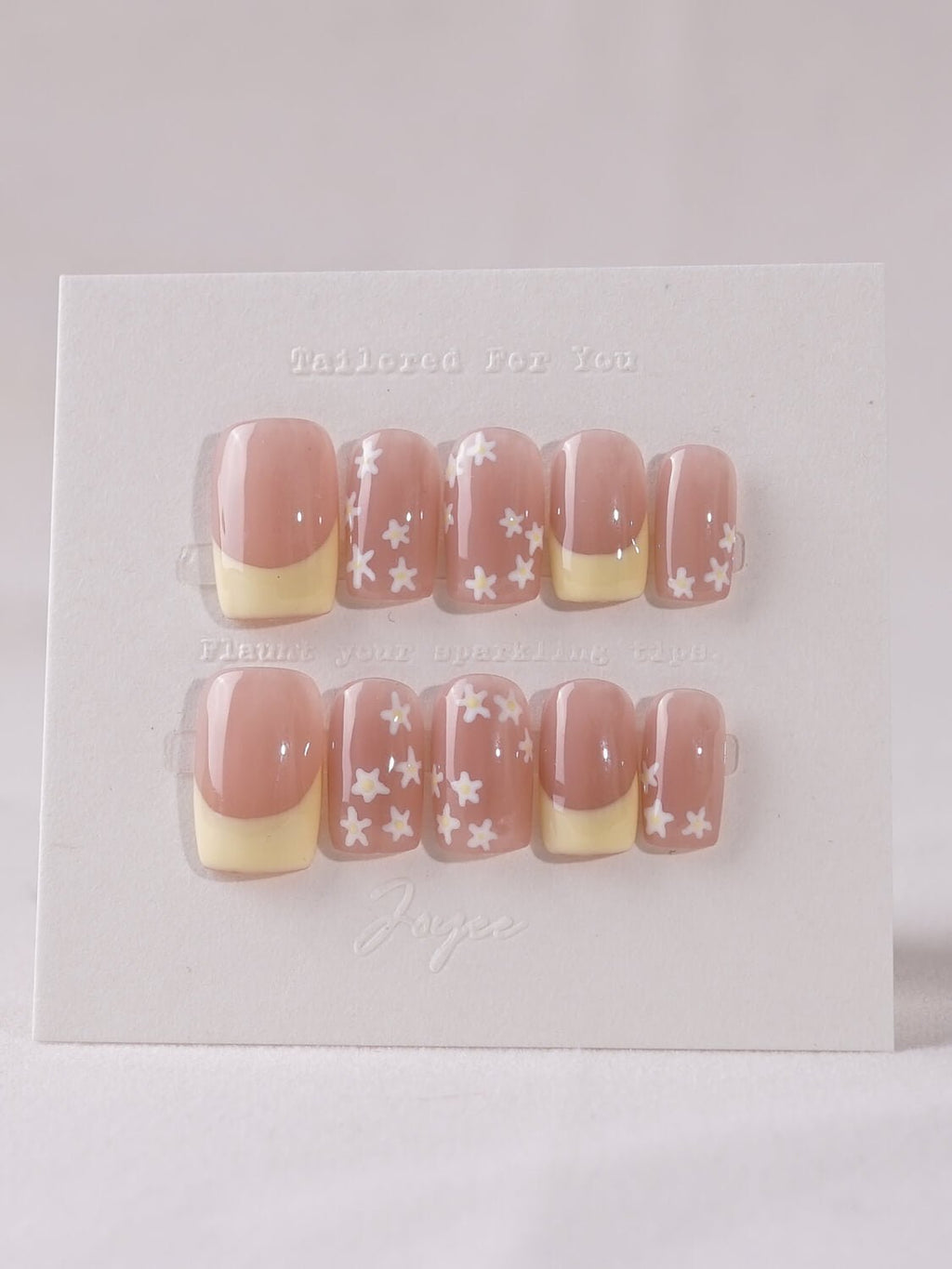 Petal Pop Spring Reusable Press On Nails