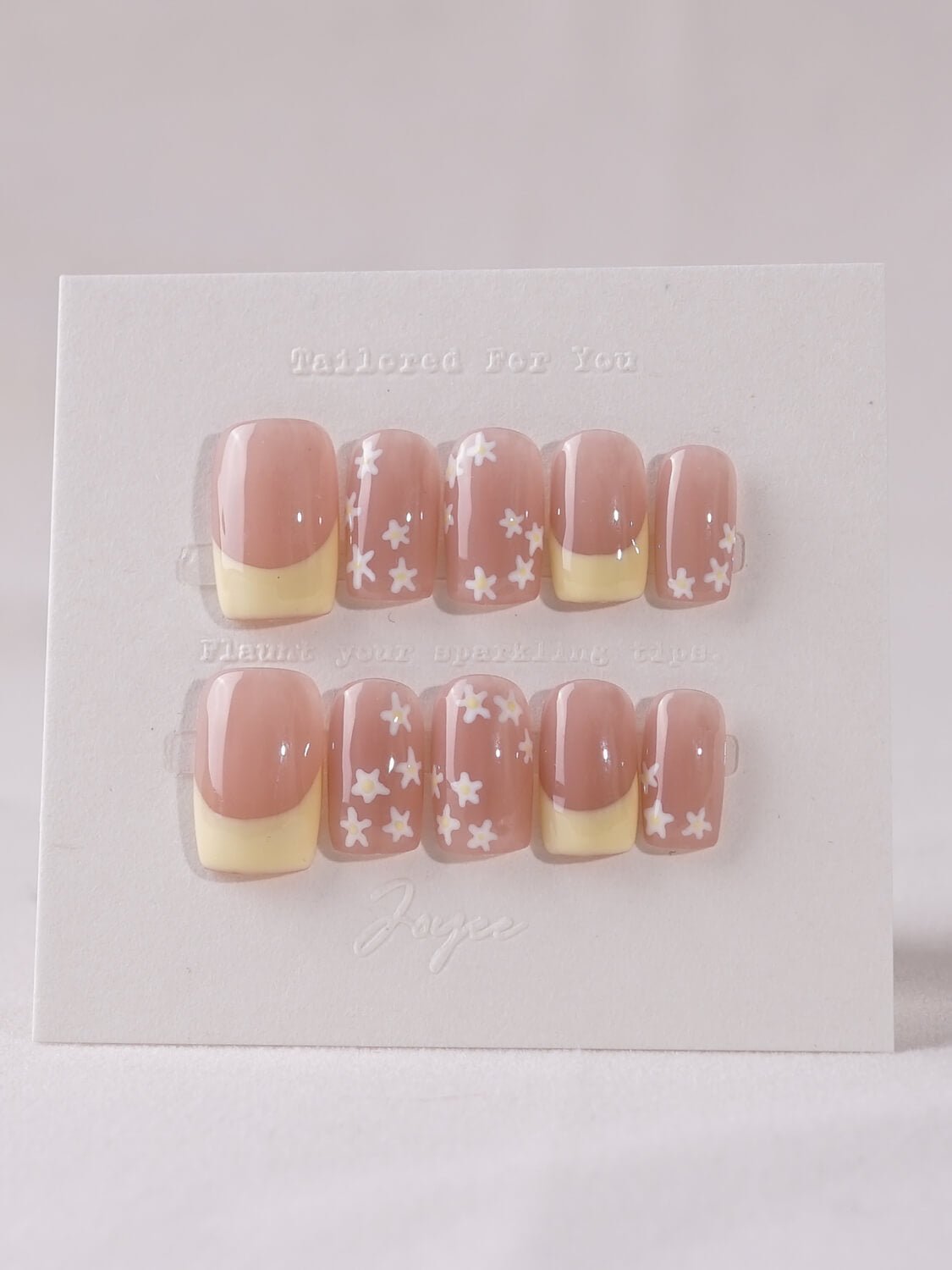 Petal Pop Spring Reusable Press On Nails