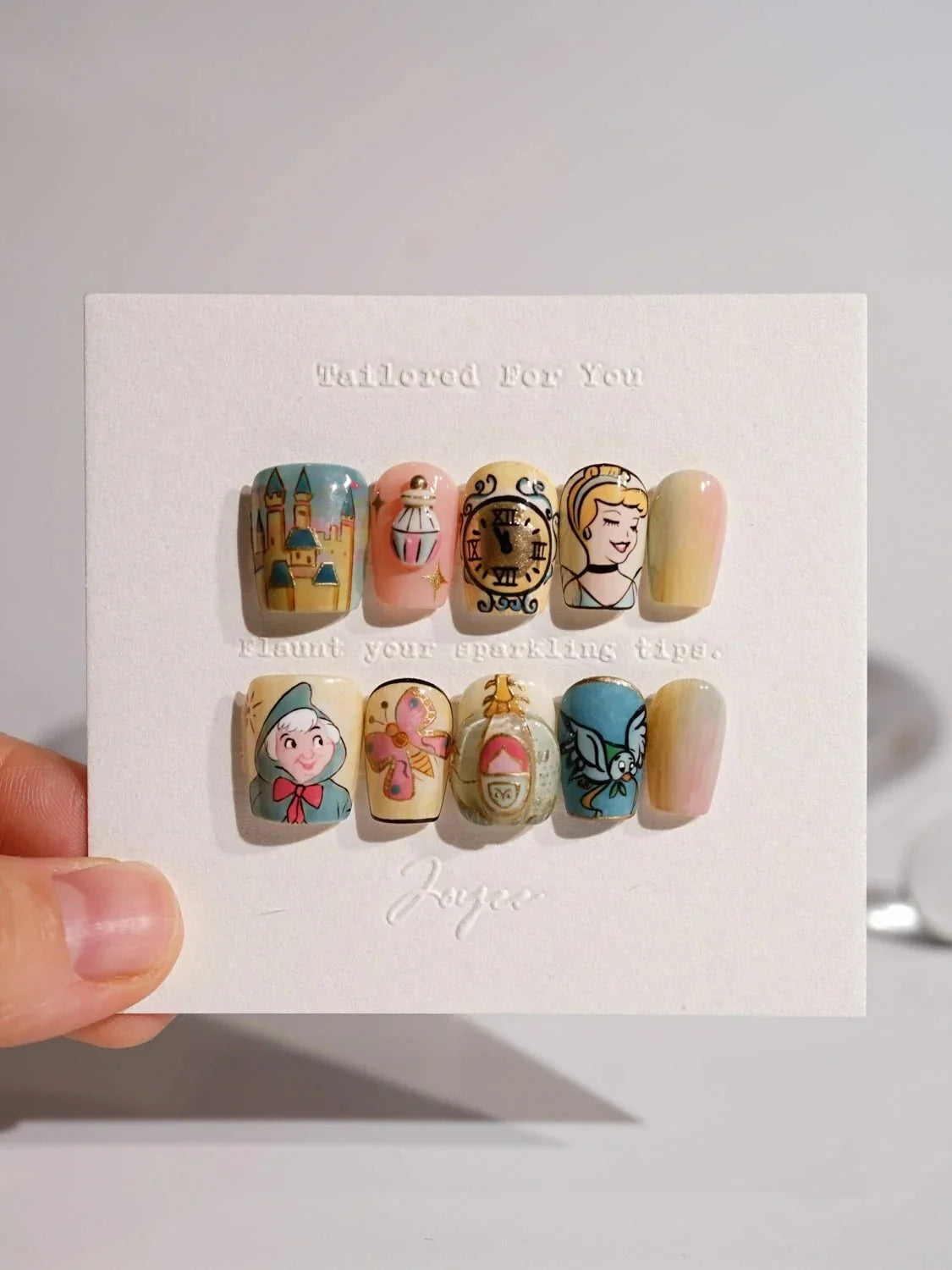 Fairytale at Fingertips Reusable Press On Nails