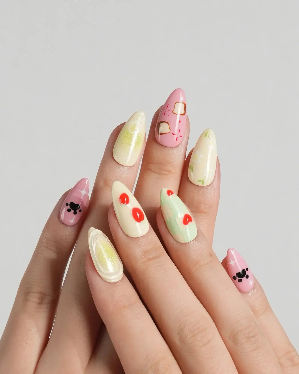 Kiki’s Enchanted Picnic Reusable Press On Nails