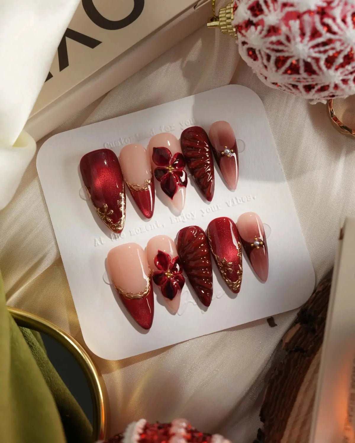 Lily Rouge Reusable Press On Nails
