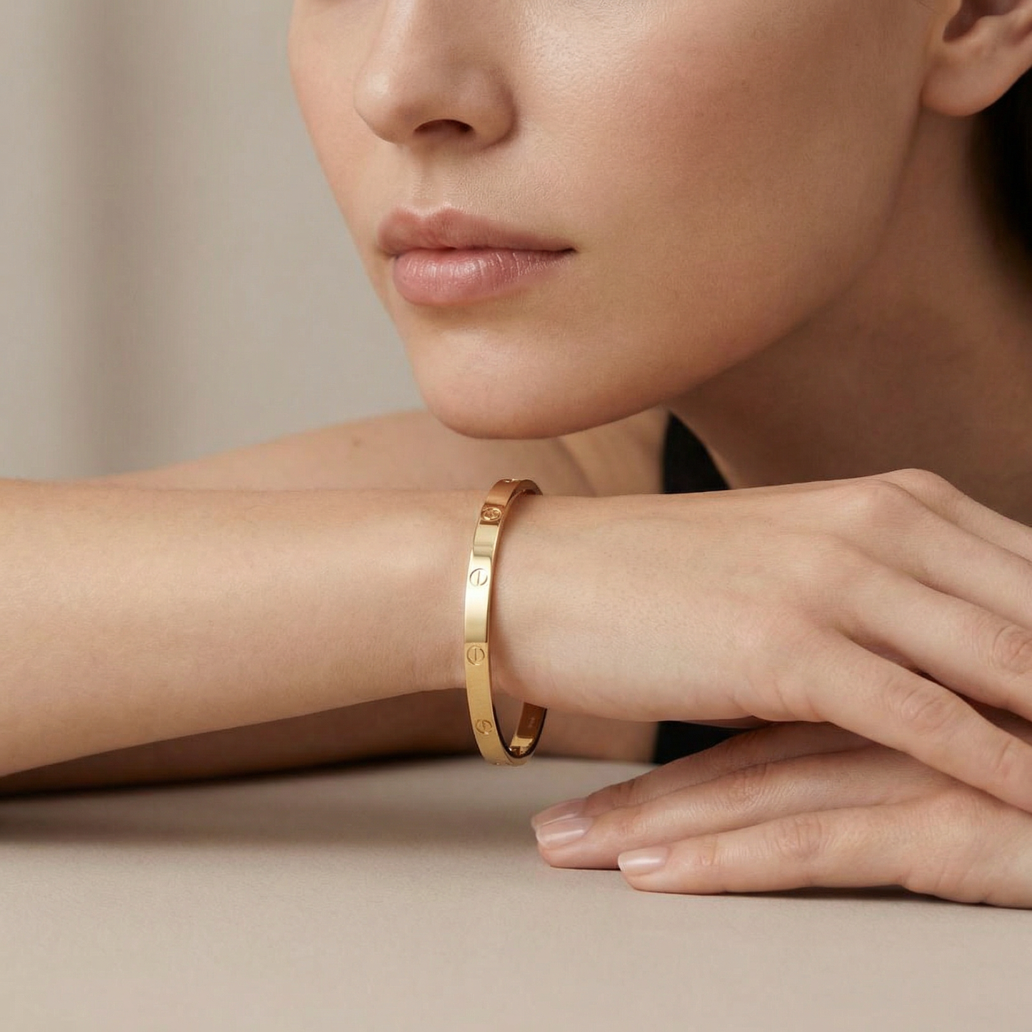 Love Small Bangle Bracelet
