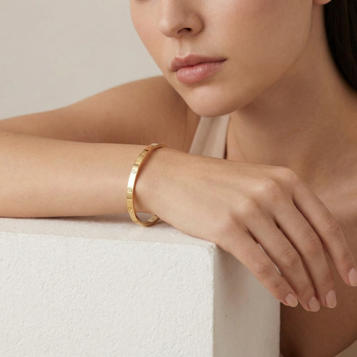 Love Small Bangle Bracelet