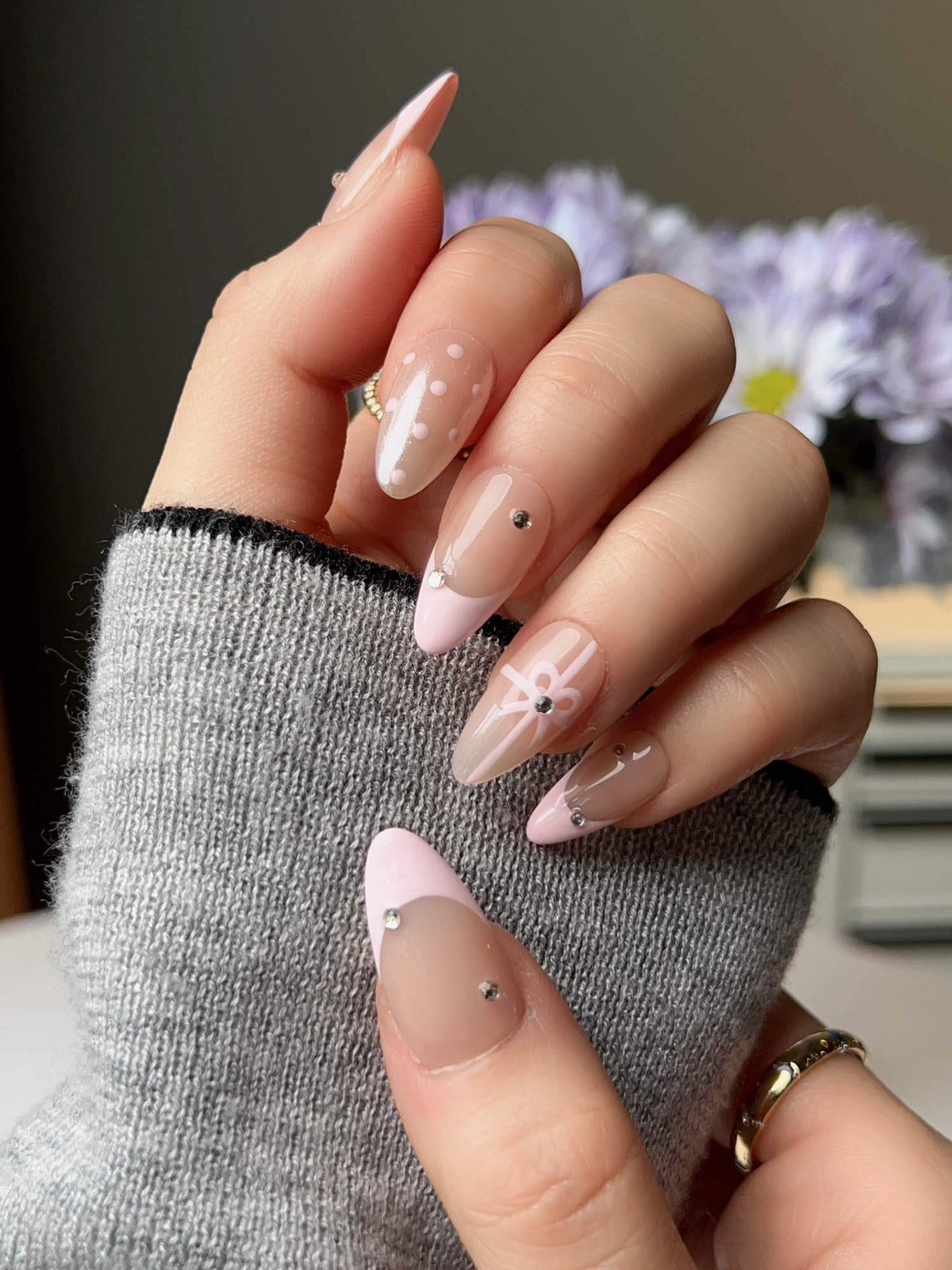 Love Gift Reusable Press On Nails
