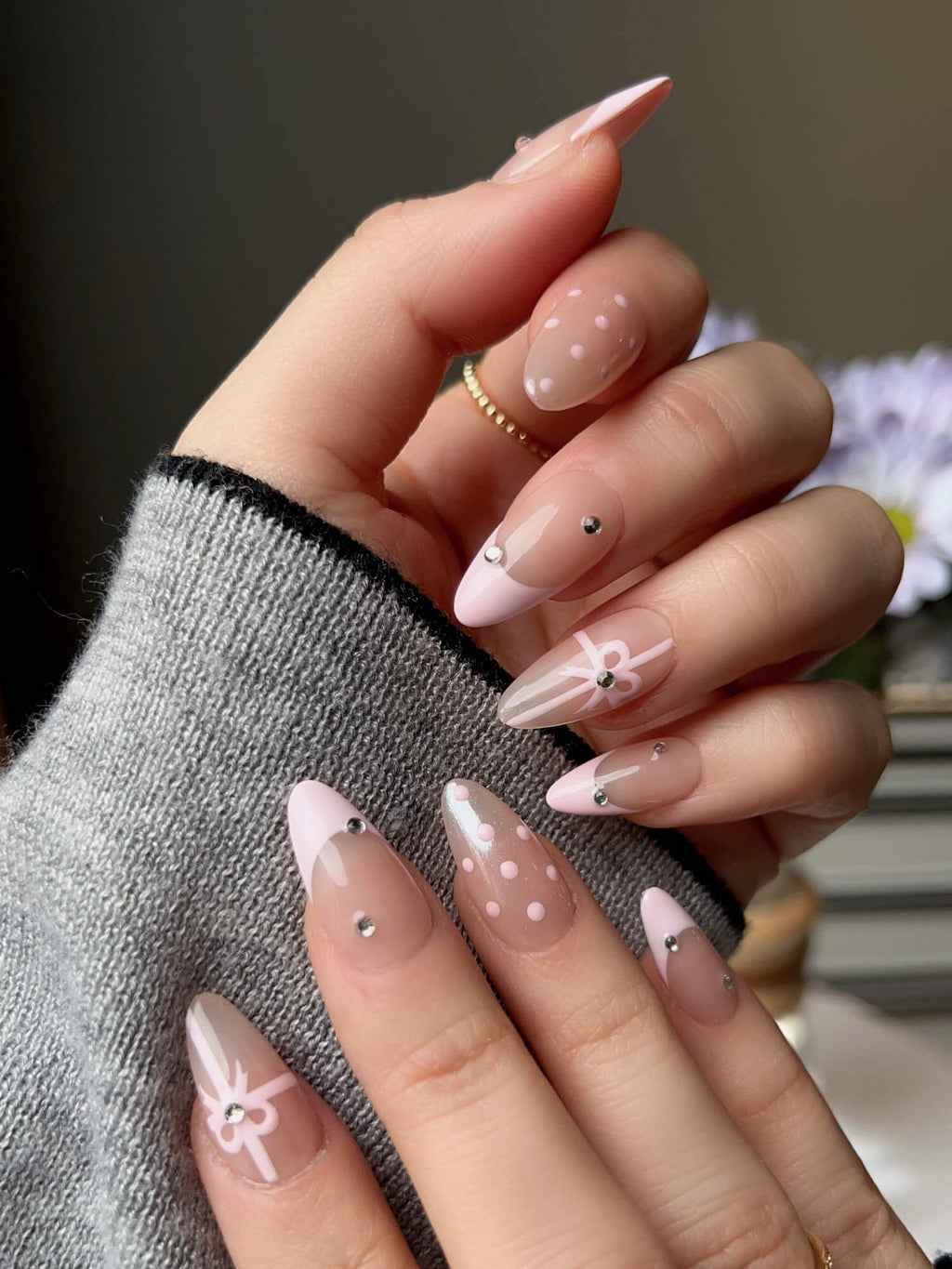 Love Gift Reusable Press On Nails