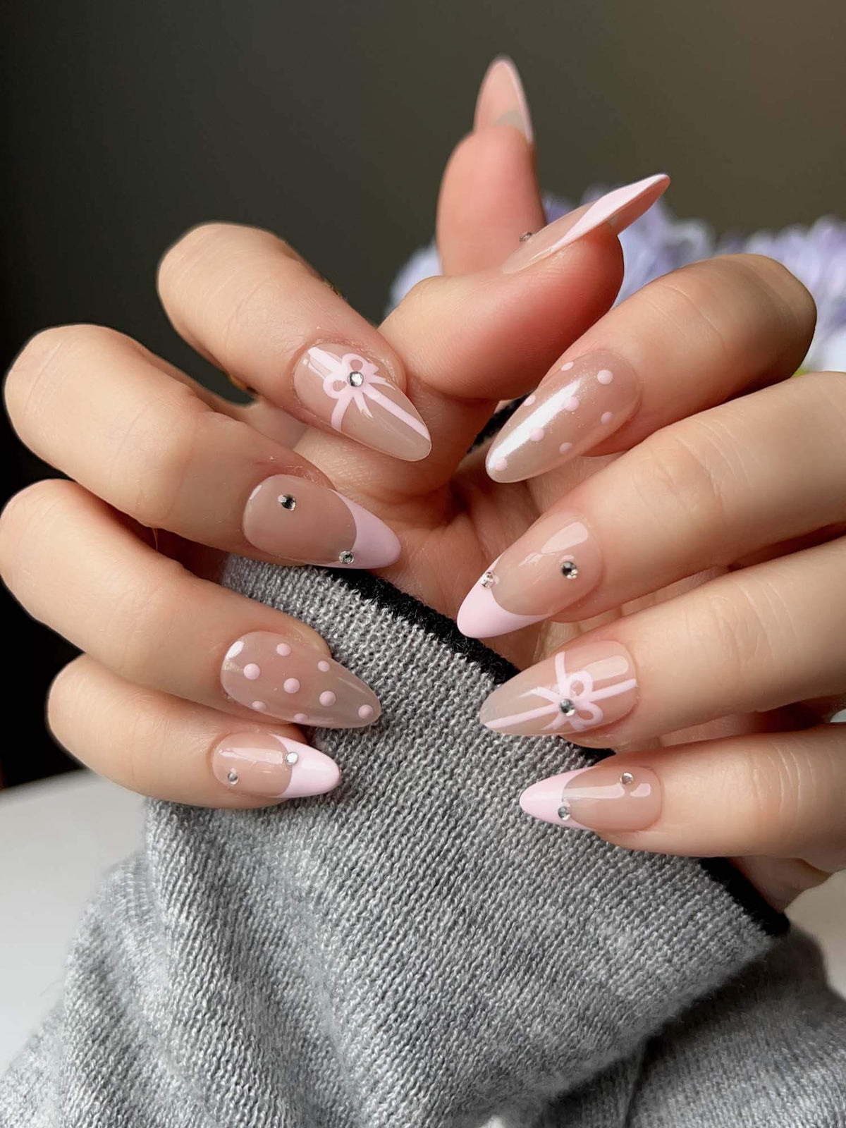 Love Gift Reusable Press On Nails