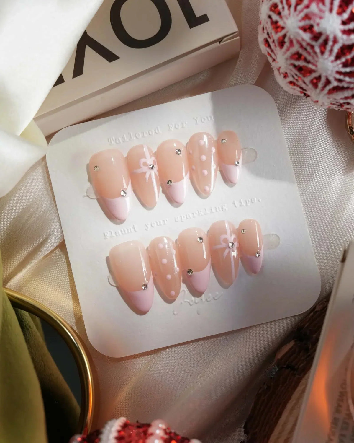 Love Gift Reusable Press On Nails