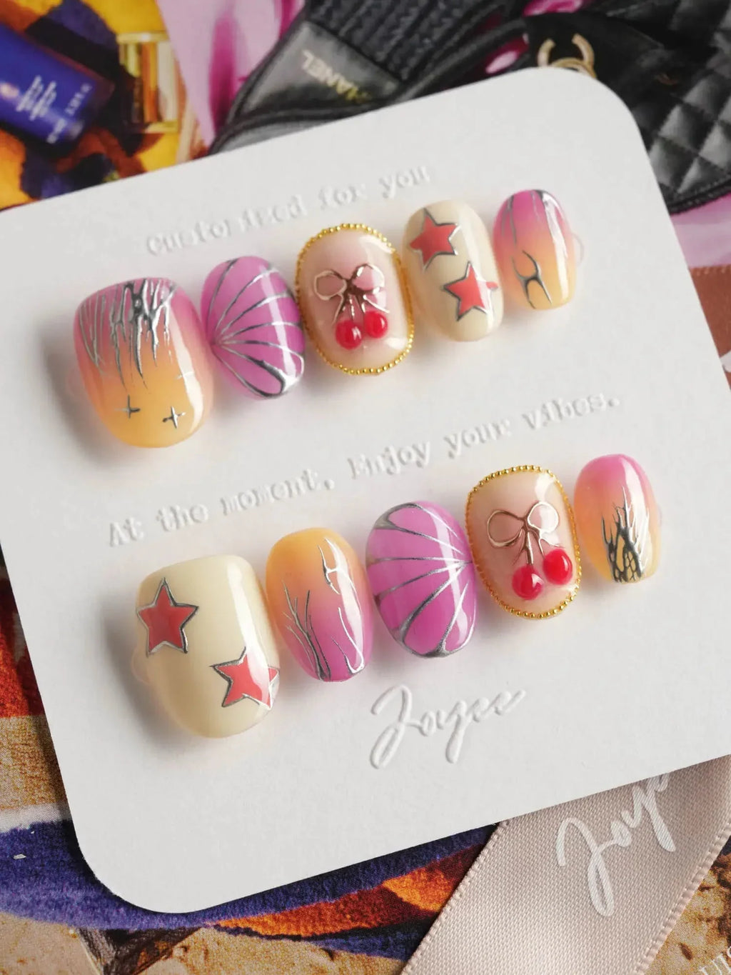 Love Is Not Over Reusable Press On Nails