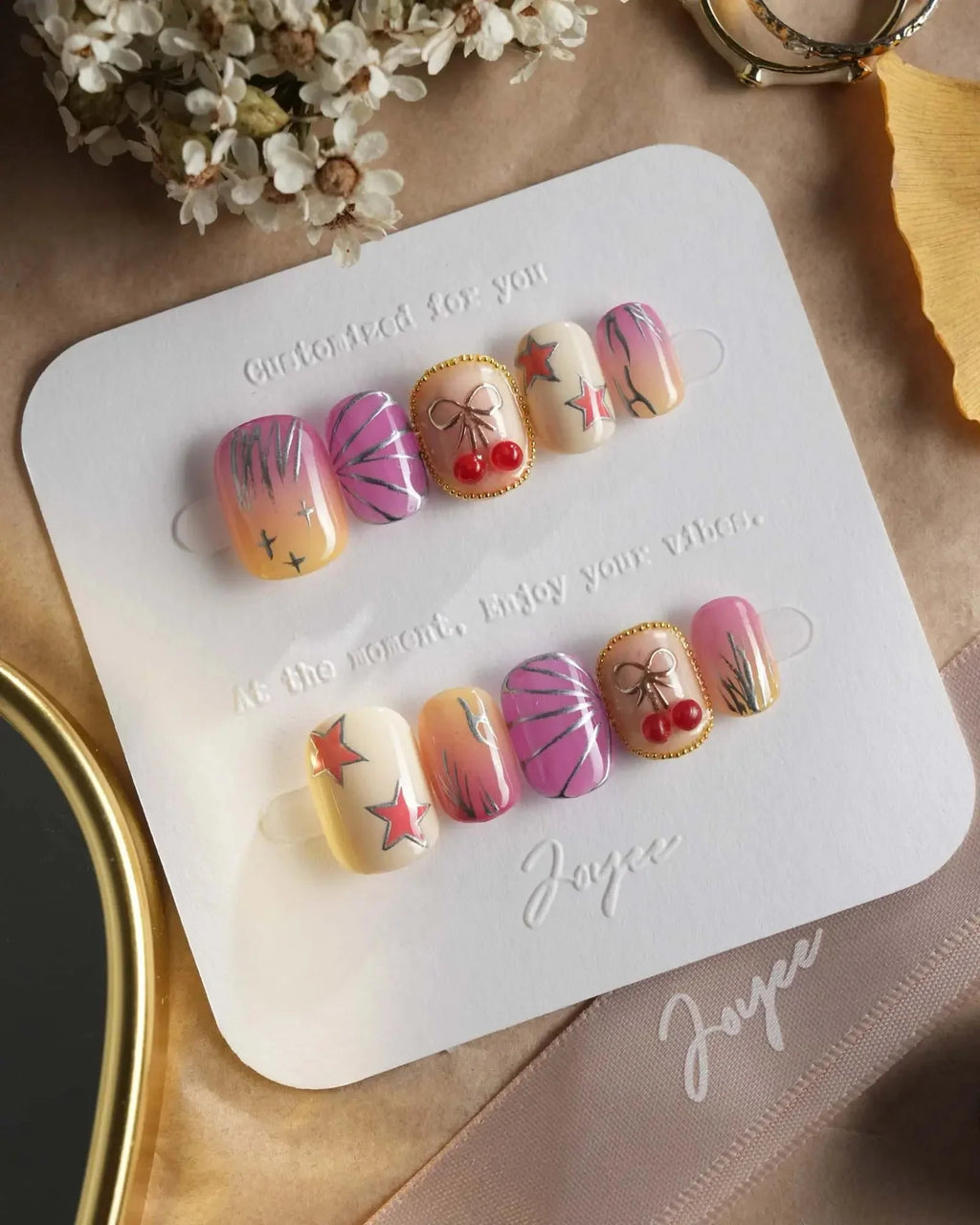 Love Is Not Over Reusable Press On Nails