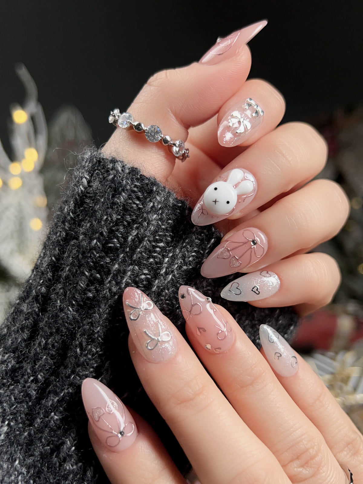 Miffy Sweetie Reusable Press On Nails