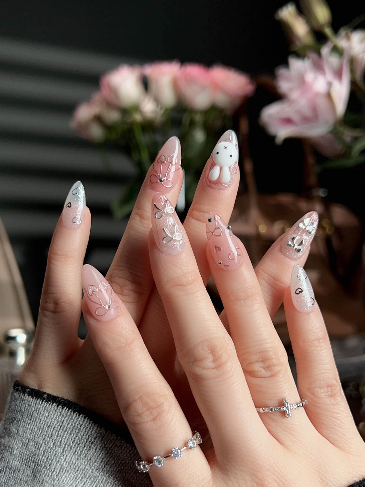 Miffy Sweetie Reusable Press On Nails